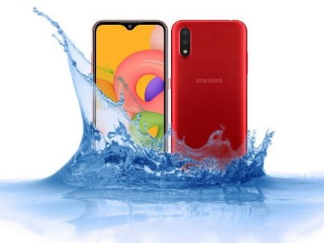 Điện thoại Samsung Galaxy A01 có chống nước không ?