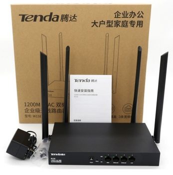 Đánh giá Router Wi-Fi Tenda W15E AC1200: 4 cổng Wan với Cân bằng tải (Load Balancing) cho hơn 50 Users