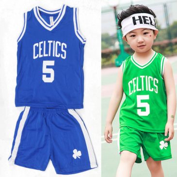 Nên mua Bộ quần áo thun Cotton bóng rổ cho bé nào tốt nhất ?