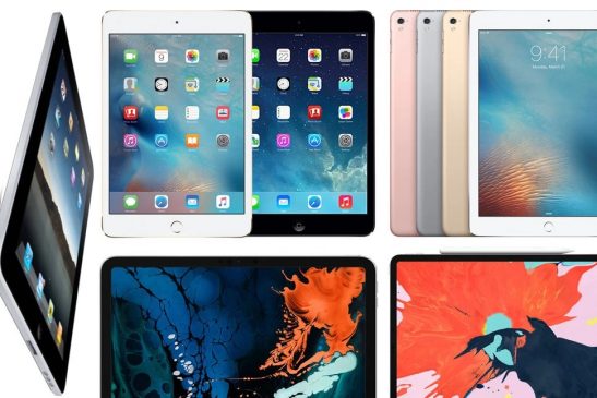 Các dòng iPad từ trước đến nay của Apple: iPad mới nhất, iPad Pro, iPad Mini, iPad Air